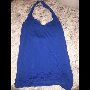Beautiful blue one strap top